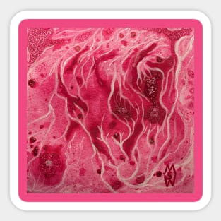 Capillaries flow abstract Sticker